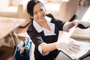 maid cleaning